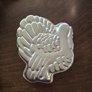 Vintage 1979 Wilton Turkey Cake Pan Mold Jello Party Thanksiving Baking Kitchen